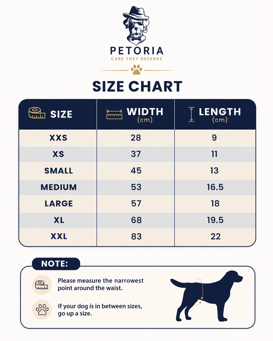 Petoria male reuseable diaper