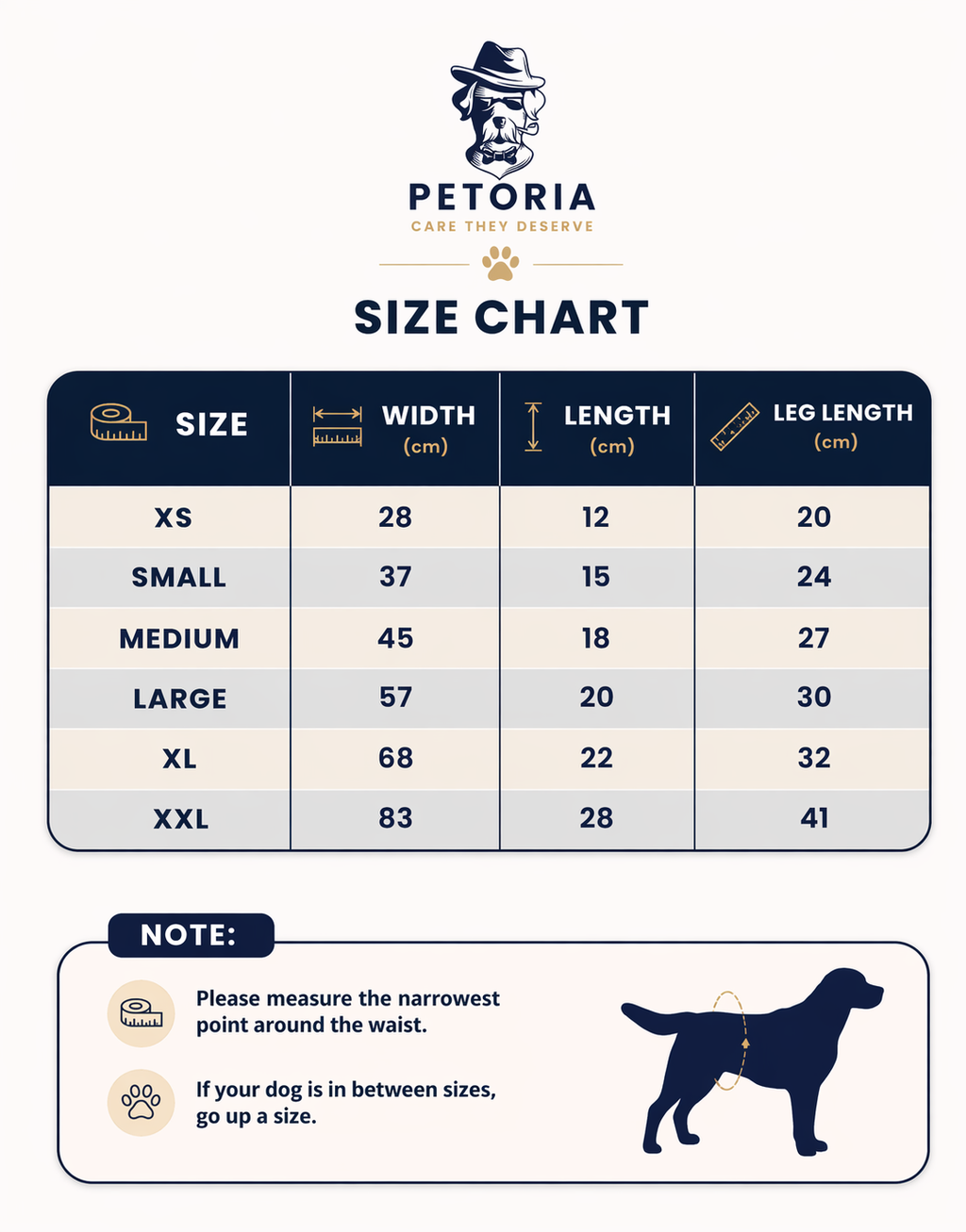 Petoria Reusable Full Dog Diaper ⭐