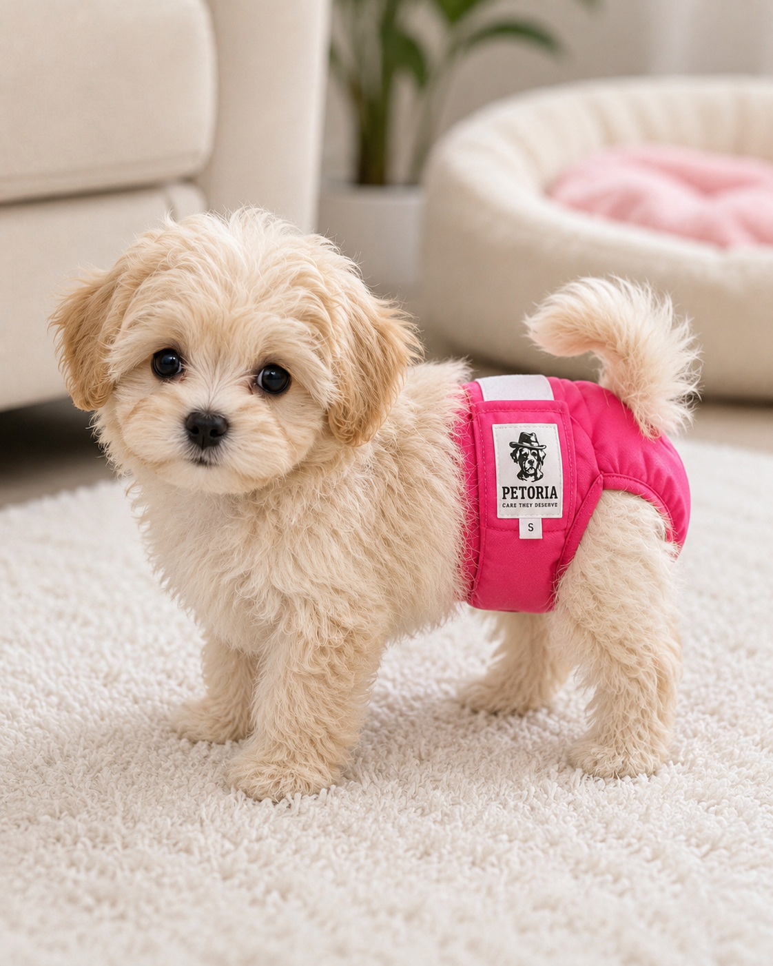 Petoria Reusable Full Dog Diaper ⭐